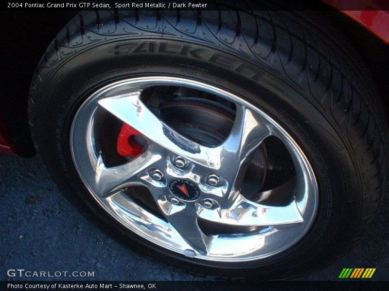 Sport Red Metallic / Dark Pewter 2004 Pontiac Grand Prix GTP Sedan