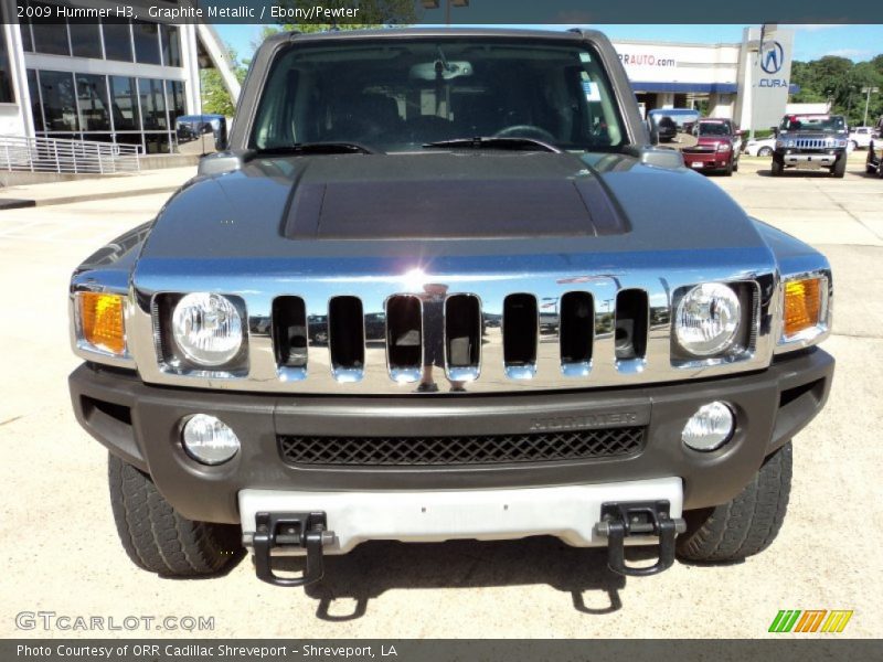 Graphite Metallic / Ebony/Pewter 2009 Hummer H3