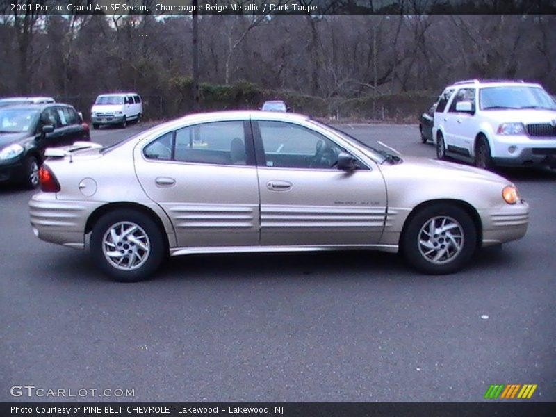  2001 Grand Am SE Sedan Champagne Beige Metallic