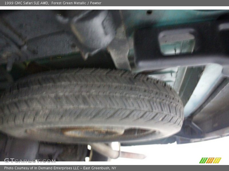 Forest Green Metallic / Pewter 1999 GMC Safari SLE AWD
