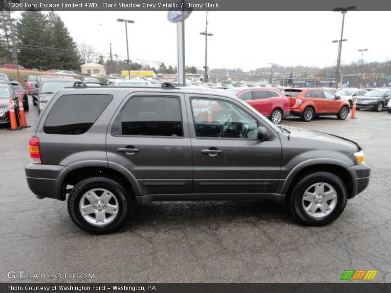 Dark Shadow Grey Metallic / Ebony Black 2006 Ford Escape Limited 4WD