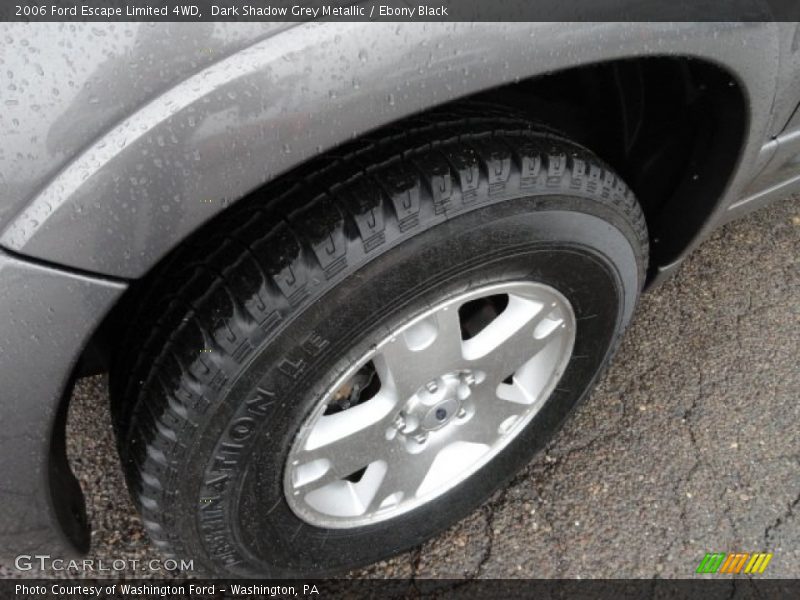 Dark Shadow Grey Metallic / Ebony Black 2006 Ford Escape Limited 4WD