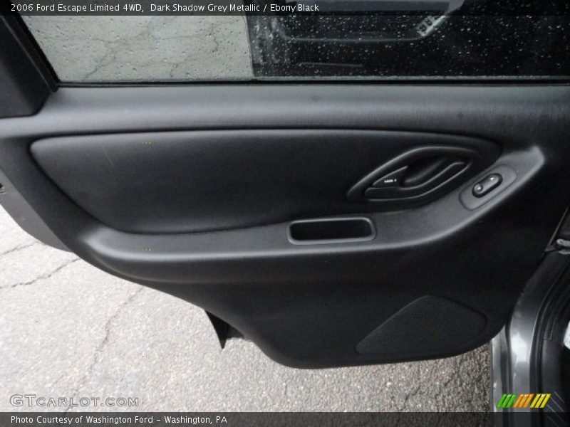 Dark Shadow Grey Metallic / Ebony Black 2006 Ford Escape Limited 4WD