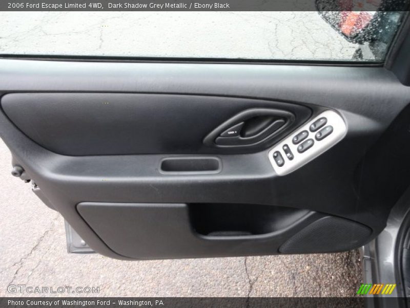 Dark Shadow Grey Metallic / Ebony Black 2006 Ford Escape Limited 4WD
