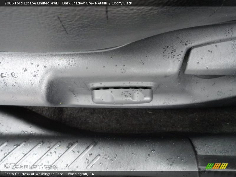 Dark Shadow Grey Metallic / Ebony Black 2006 Ford Escape Limited 4WD