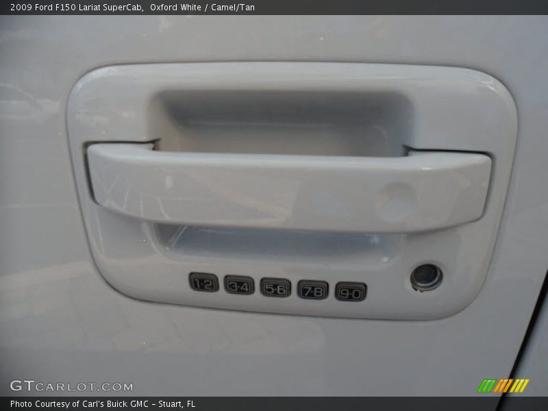 Oxford White / Camel/Tan 2009 Ford F150 Lariat SuperCab