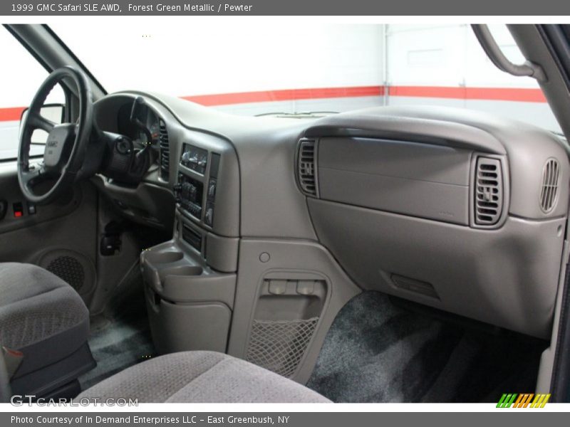 Forest Green Metallic / Pewter 1999 GMC Safari SLE AWD