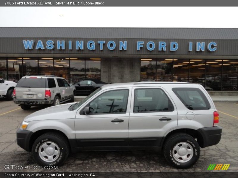 Silver Metallic / Ebony Black 2006 Ford Escape XLS 4WD