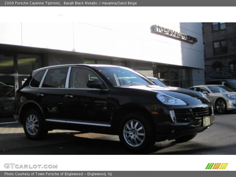 Basalt Black Metallic / Havanna/Sand Beige 2009 Porsche Cayenne Tiptronic