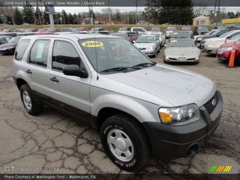 Silver Metallic / Ebony Black 2006 Ford Escape XLS 4WD