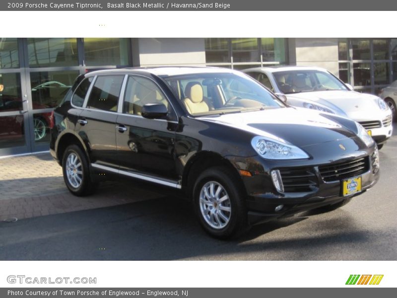 Basalt Black Metallic / Havanna/Sand Beige 2009 Porsche Cayenne Tiptronic