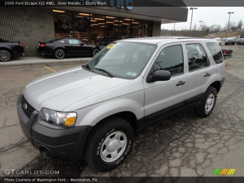 Silver Metallic / Ebony Black 2006 Ford Escape XLS 4WD