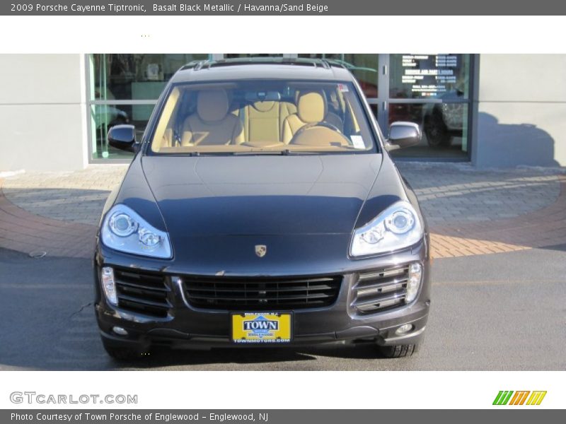 Basalt Black Metallic / Havanna/Sand Beige 2009 Porsche Cayenne Tiptronic