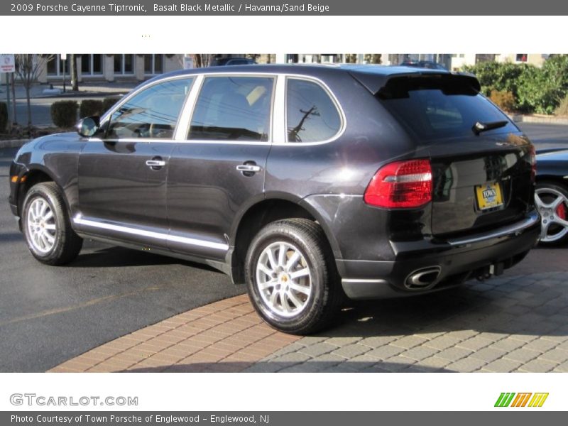 Basalt Black Metallic / Havanna/Sand Beige 2009 Porsche Cayenne Tiptronic