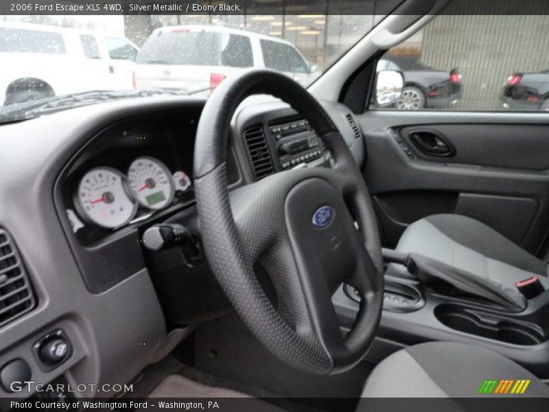 Silver Metallic / Ebony Black 2006 Ford Escape XLS 4WD