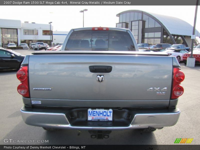 Mineral Gray Metallic / Medium Slate Gray 2007 Dodge Ram 1500 SLT Mega Cab 4x4