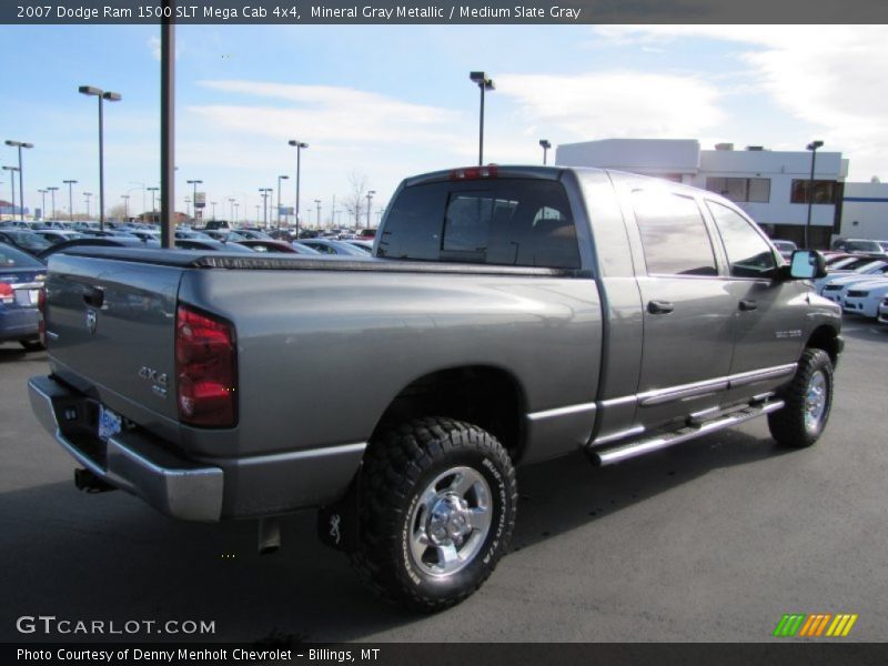 Mineral Gray Metallic / Medium Slate Gray 2007 Dodge Ram 1500 SLT Mega Cab 4x4