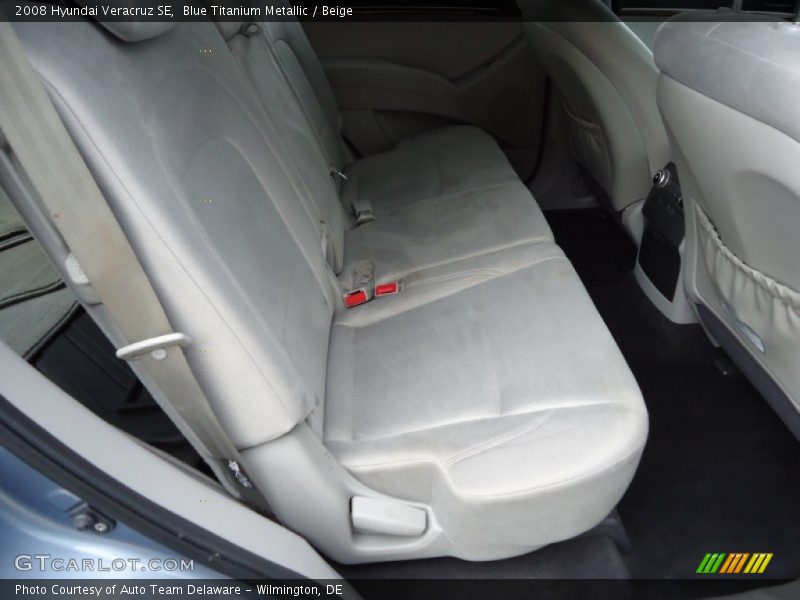 Blue Titanium Metallic / Beige 2008 Hyundai Veracruz SE
