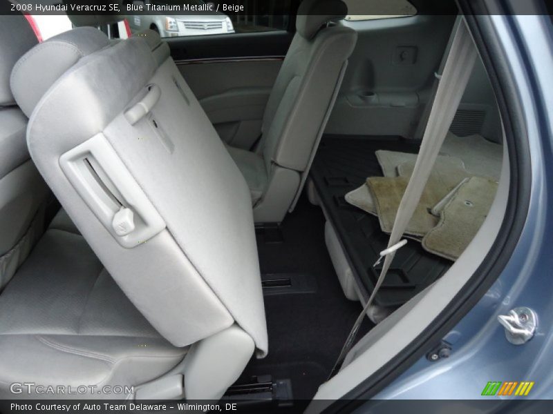 Blue Titanium Metallic / Beige 2008 Hyundai Veracruz SE