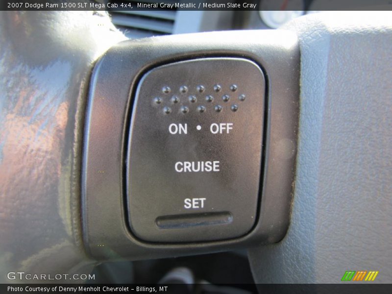 Mineral Gray Metallic / Medium Slate Gray 2007 Dodge Ram 1500 SLT Mega Cab 4x4