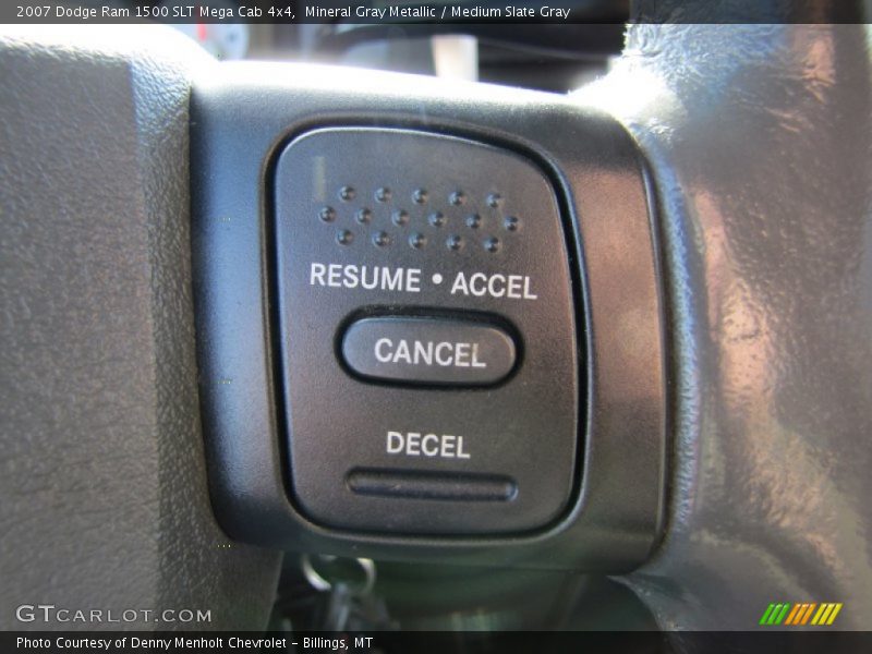 Mineral Gray Metallic / Medium Slate Gray 2007 Dodge Ram 1500 SLT Mega Cab 4x4