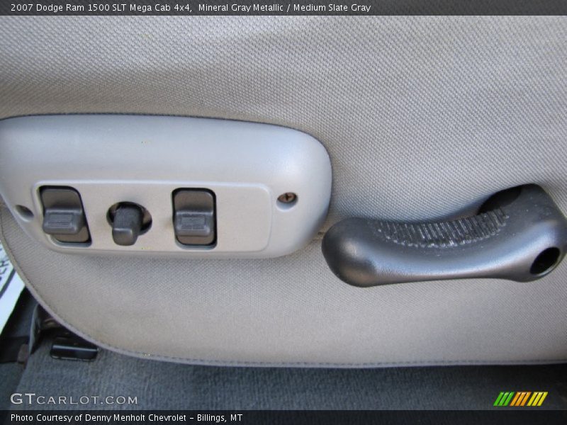 Mineral Gray Metallic / Medium Slate Gray 2007 Dodge Ram 1500 SLT Mega Cab 4x4