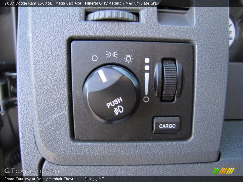 Mineral Gray Metallic / Medium Slate Gray 2007 Dodge Ram 1500 SLT Mega Cab 4x4
