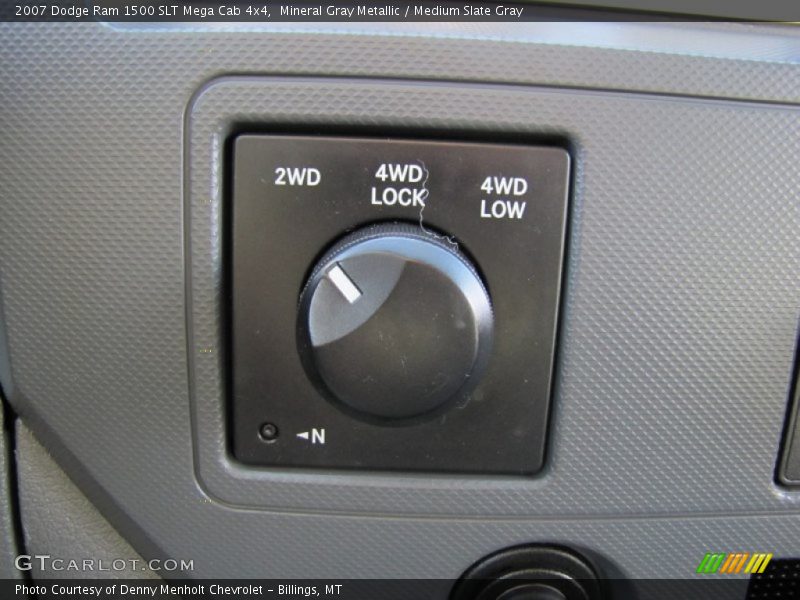 Mineral Gray Metallic / Medium Slate Gray 2007 Dodge Ram 1500 SLT Mega Cab 4x4