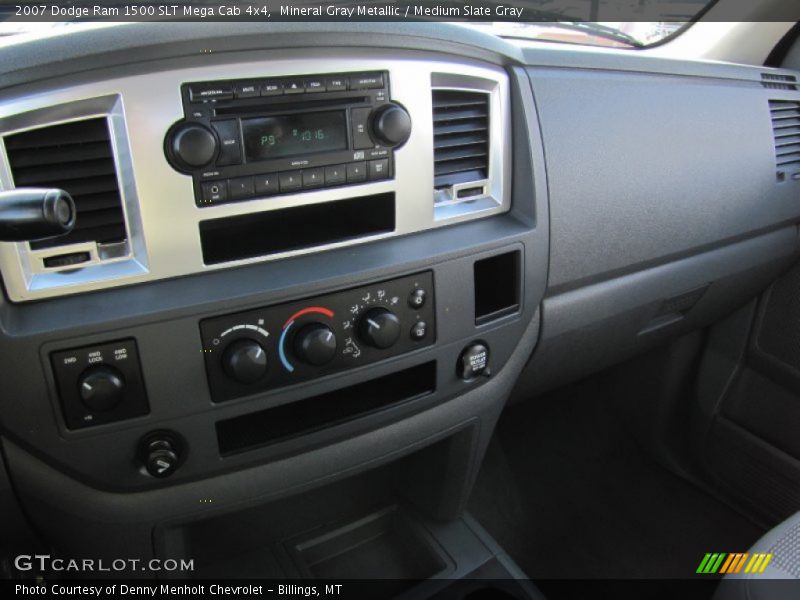 Mineral Gray Metallic / Medium Slate Gray 2007 Dodge Ram 1500 SLT Mega Cab 4x4