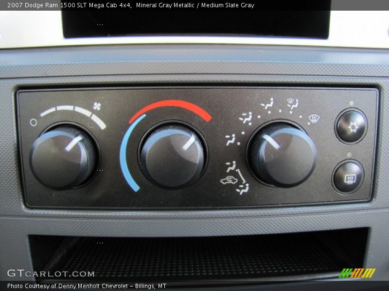 Mineral Gray Metallic / Medium Slate Gray 2007 Dodge Ram 1500 SLT Mega Cab 4x4