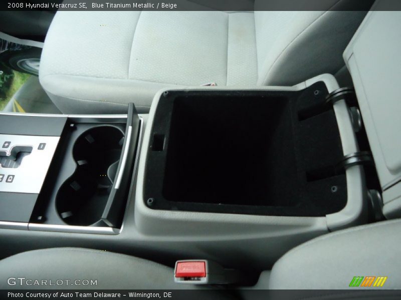 Blue Titanium Metallic / Beige 2008 Hyundai Veracruz SE