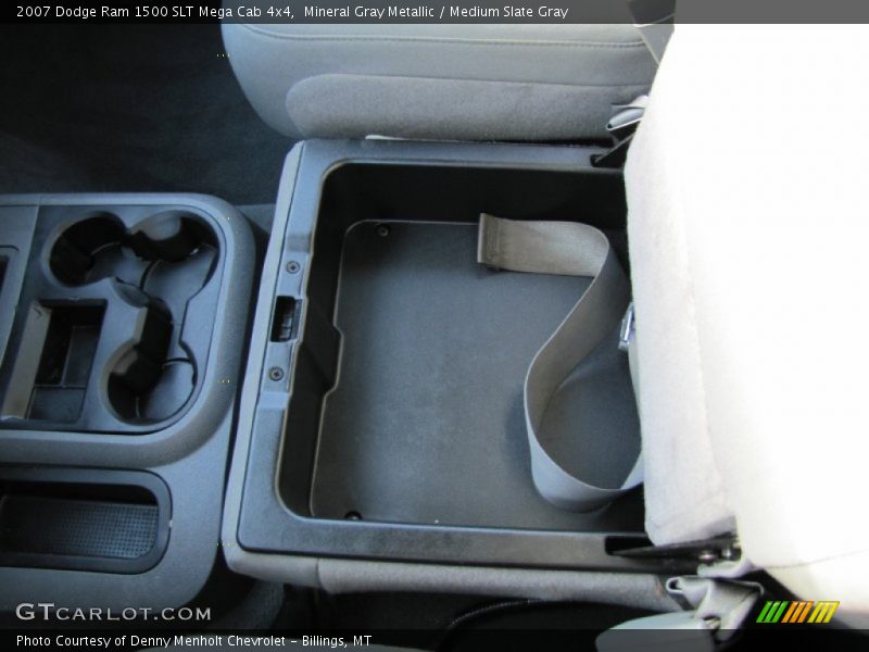 Mineral Gray Metallic / Medium Slate Gray 2007 Dodge Ram 1500 SLT Mega Cab 4x4