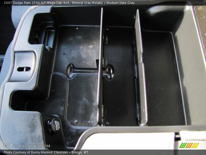Mineral Gray Metallic / Medium Slate Gray 2007 Dodge Ram 1500 SLT Mega Cab 4x4