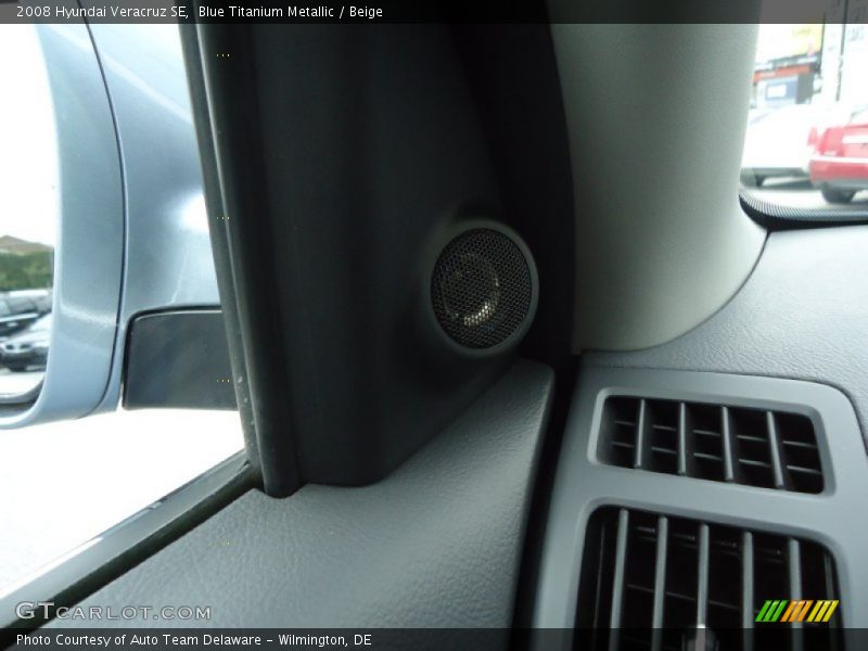 Blue Titanium Metallic / Beige 2008 Hyundai Veracruz SE