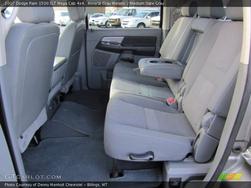 Mineral Gray Metallic / Medium Slate Gray 2007 Dodge Ram 1500 SLT Mega Cab 4x4