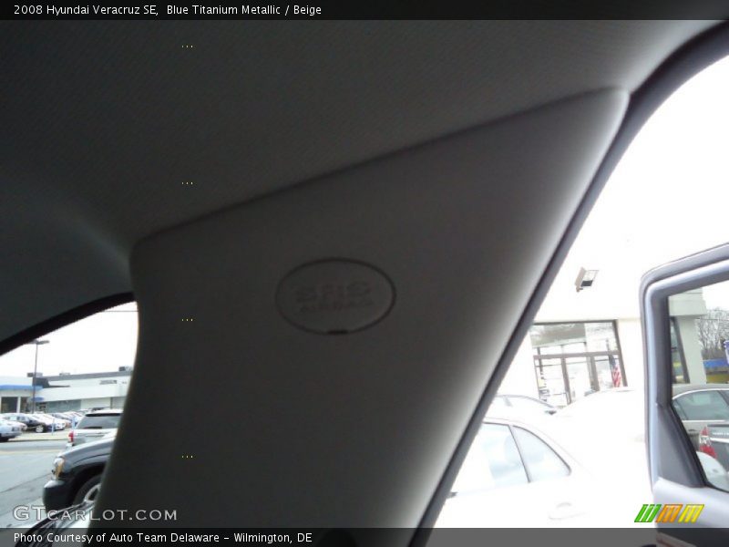 Blue Titanium Metallic / Beige 2008 Hyundai Veracruz SE