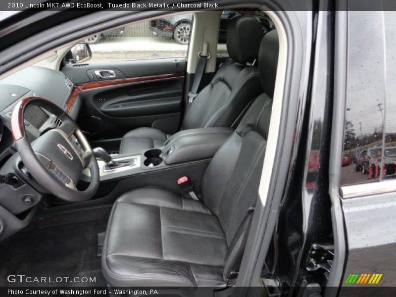 Tuxedo Black Metallic / Charcoal Black 2010 Lincoln MKT AWD EcoBoost