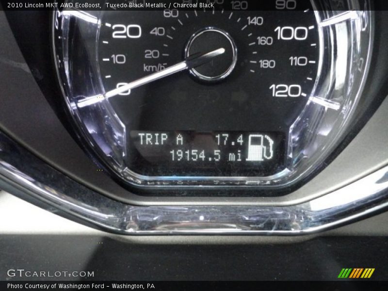 Tuxedo Black Metallic / Charcoal Black 2010 Lincoln MKT AWD EcoBoost