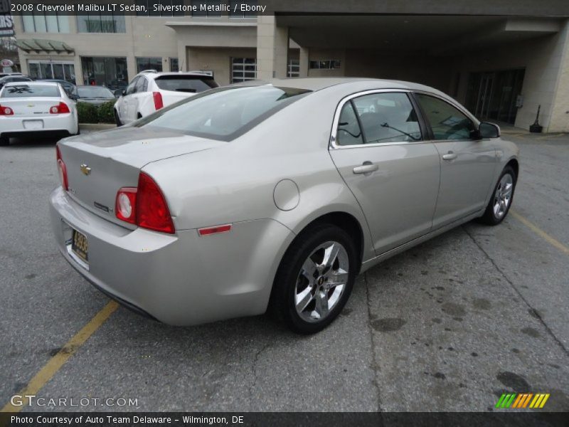 Silverstone Metallic / Ebony 2008 Chevrolet Malibu LT Sedan