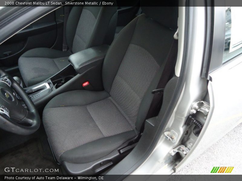 Silverstone Metallic / Ebony 2008 Chevrolet Malibu LT Sedan