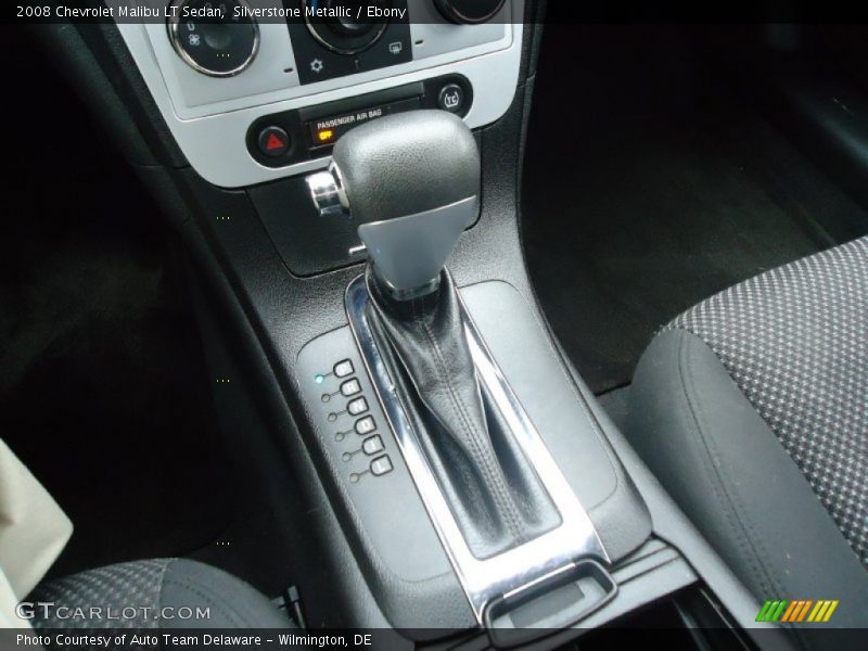 Silverstone Metallic / Ebony 2008 Chevrolet Malibu LT Sedan