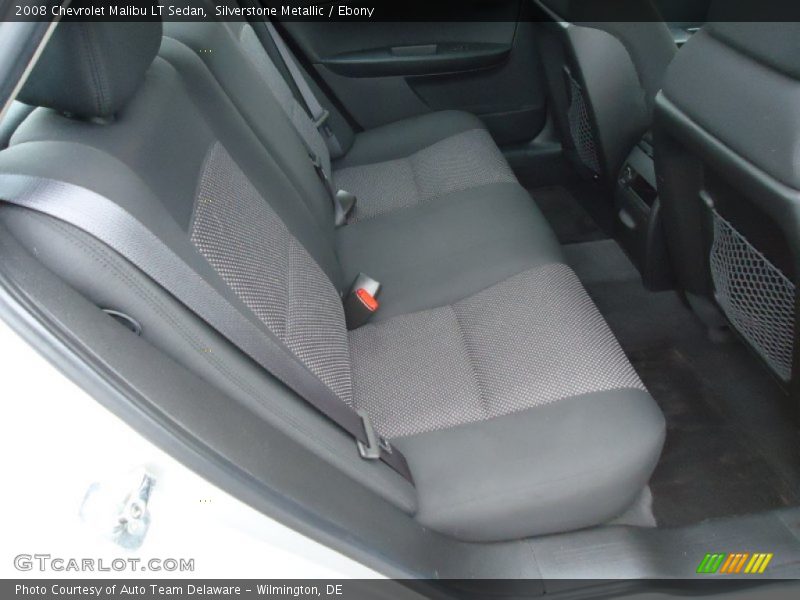 Silverstone Metallic / Ebony 2008 Chevrolet Malibu LT Sedan