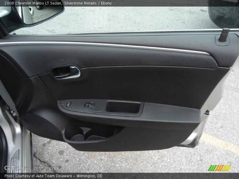 Silverstone Metallic / Ebony 2008 Chevrolet Malibu LT Sedan