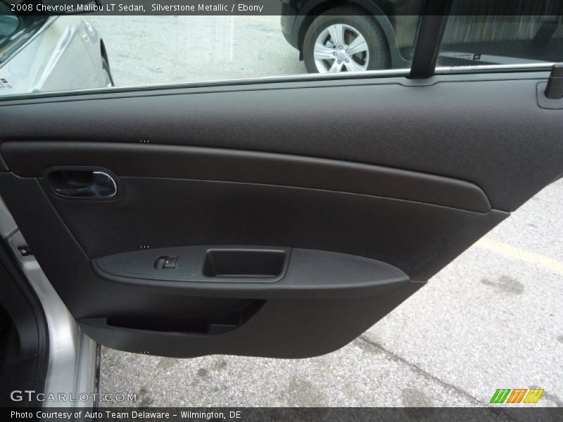Silverstone Metallic / Ebony 2008 Chevrolet Malibu LT Sedan