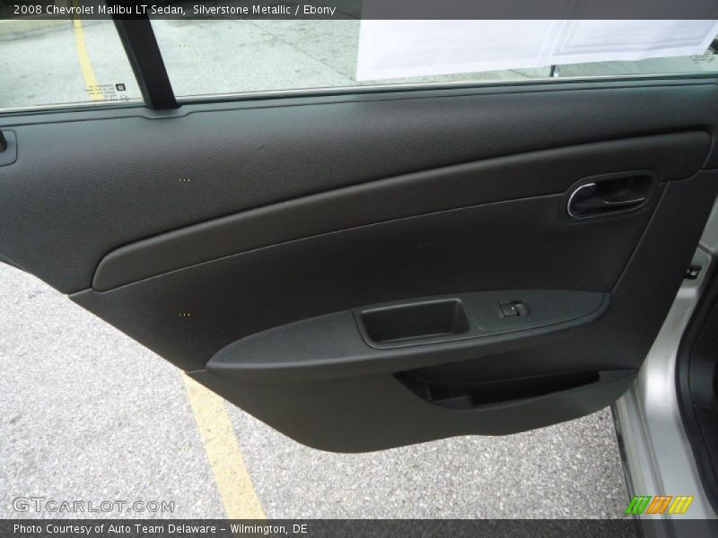 Silverstone Metallic / Ebony 2008 Chevrolet Malibu LT Sedan