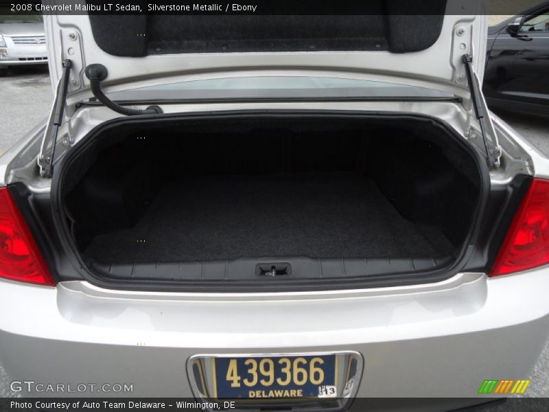 Silverstone Metallic / Ebony 2008 Chevrolet Malibu LT Sedan