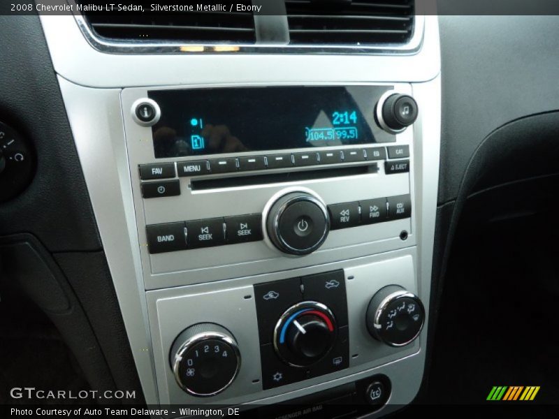 Silverstone Metallic / Ebony 2008 Chevrolet Malibu LT Sedan
