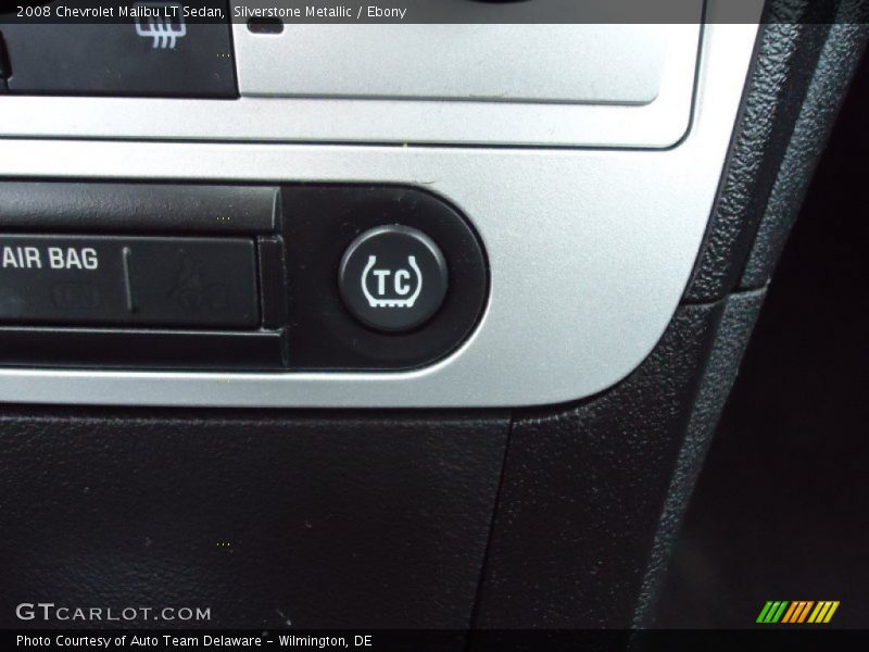 Silverstone Metallic / Ebony 2008 Chevrolet Malibu LT Sedan