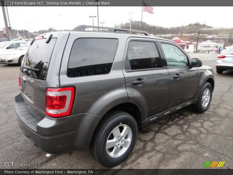 Sterling Gray Metallic / Charcoal Black 2012 Ford Escape XLT