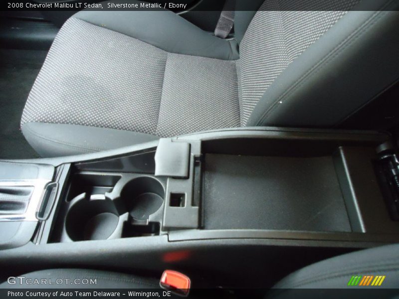 Silverstone Metallic / Ebony 2008 Chevrolet Malibu LT Sedan